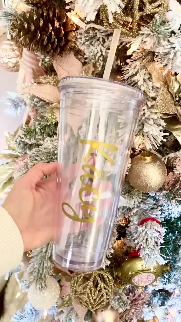 Extra Large Personalized Pineapple Tumbler, Perfect for Girls Trip, Gift  for Bachelorette Party, 32 Oz Tumbler With Straw, Beach Cocktail 