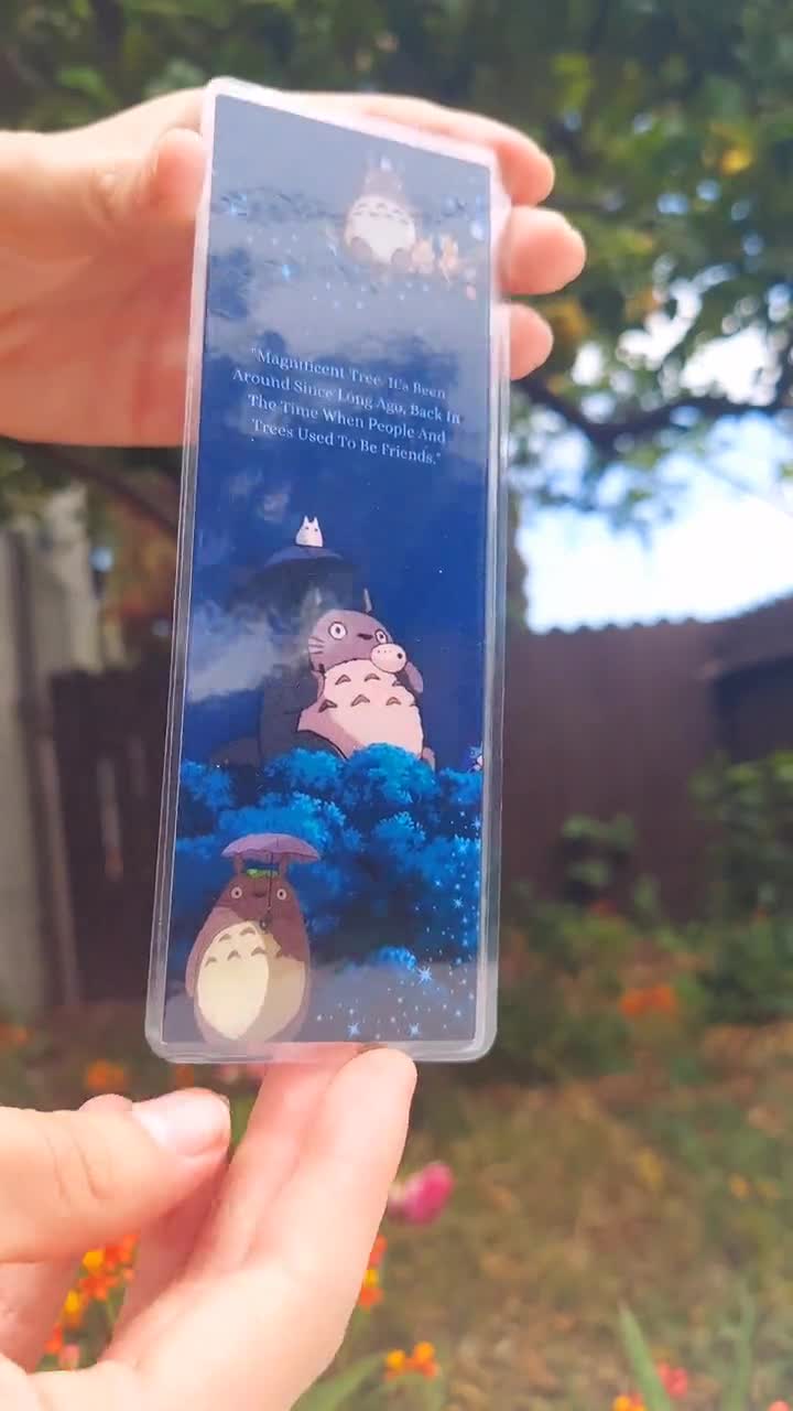 My Neighbor Totoro Anime Bookmark: Japanese Animation Art, Book Lover Gift video poster