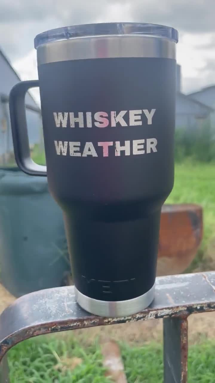 Whiskey Weather Yeti 30oz Travel Mug W/magslider Lid 