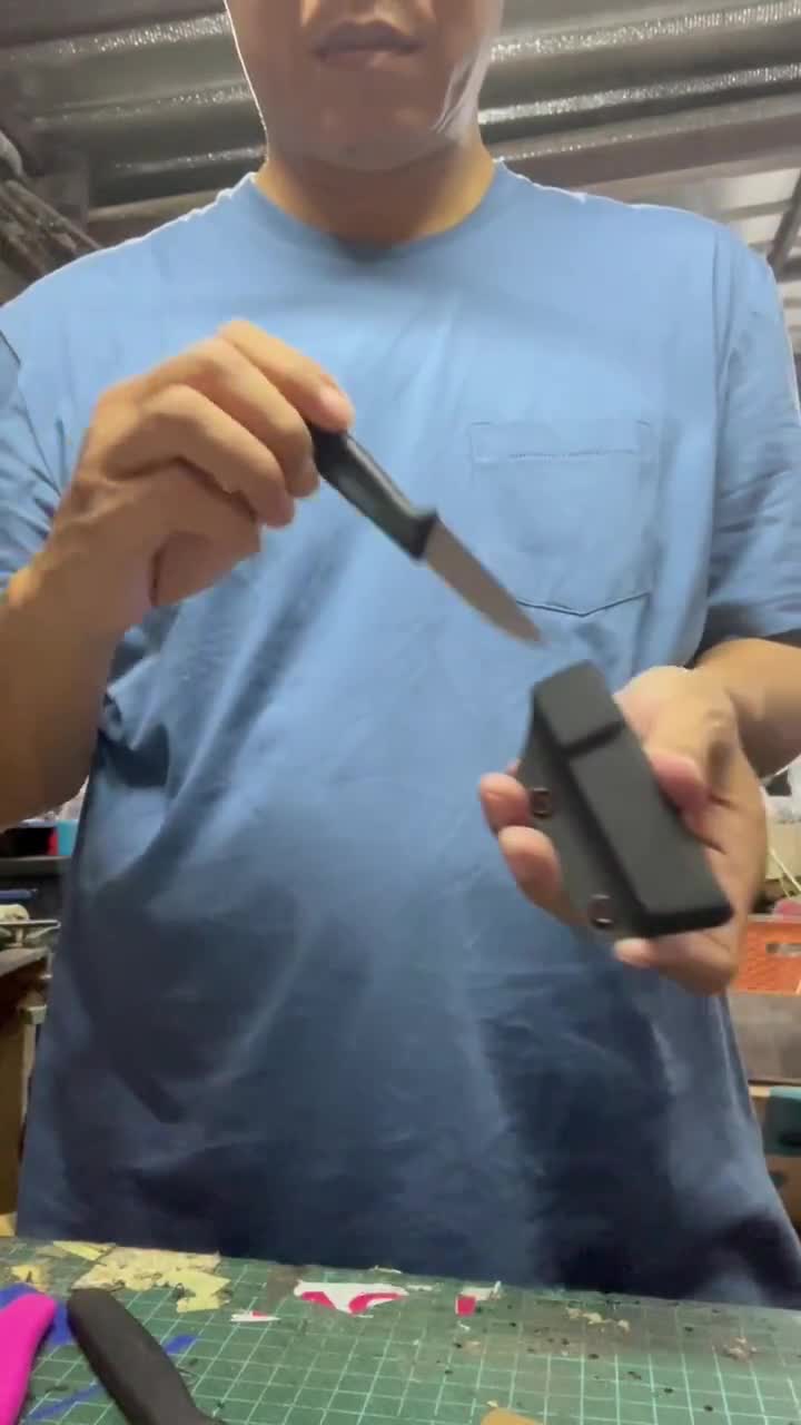 Ambidextrous Kydex Sheath for Victorinox Paring Knives for 6-8-10