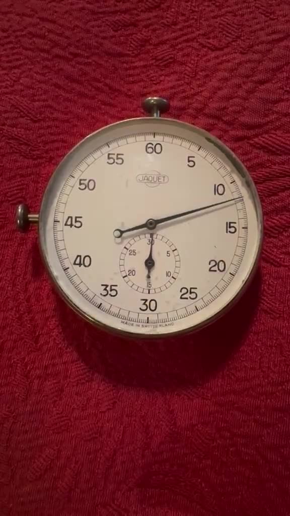 Jaquet Stop Watch Timer Chronographe Vintage - 1950s (working) - Etsy