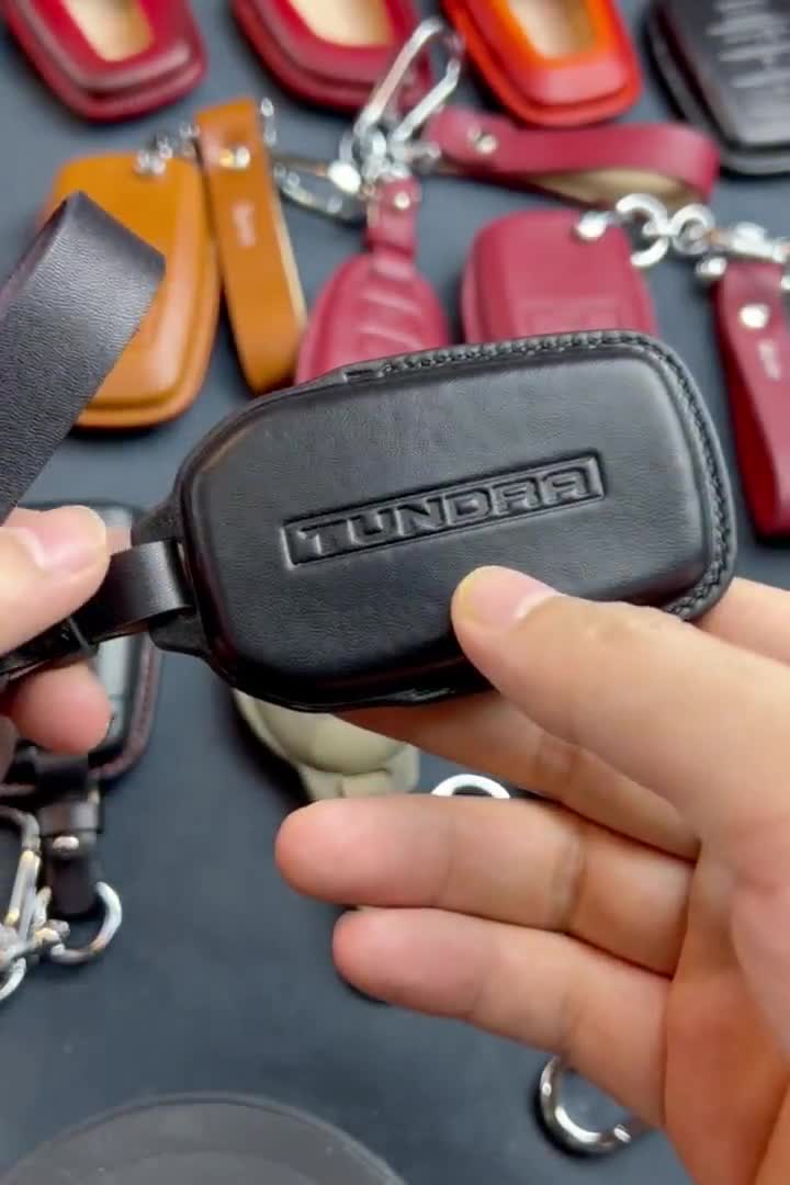 2023 2024 Toyota Tundra Key Cover TRD Pro RAV4 Leather Remote Case