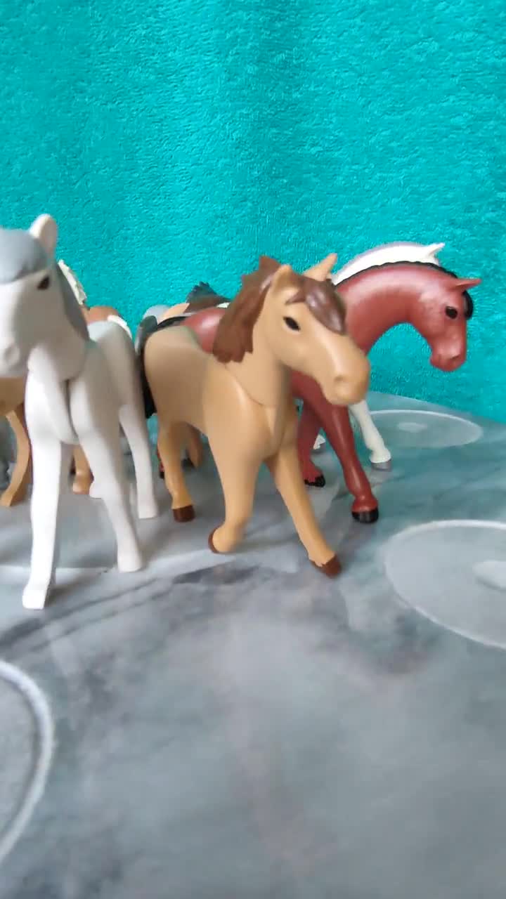 Pick One PLAYMOBIL HORSE ranch ANIMAL Western Playmobile vintage figurines  - Children toys to develop their imagination play - horses farm