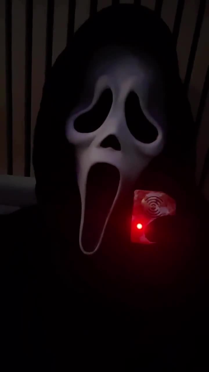 Scream | Ghostface Sound Box With 8 Killer Quotes *please Read