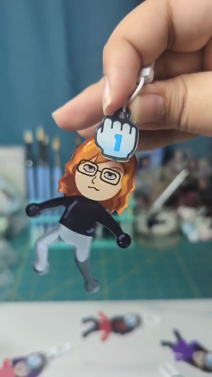 Custom Commission Swinging Mii Charms! *READ DESCRIPTION* - Etsy
