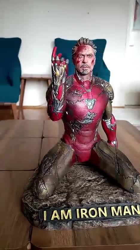 Avengers End Game : I am Iron Man Statue 1/10 Scale – Cards and Comics  Central