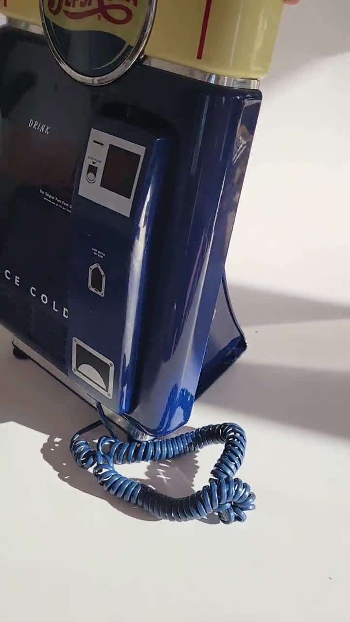 Vintage Pepsi Cola Phone Wall Mount 90s Telephone Retro