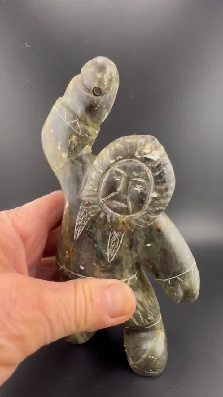 彫刻・オブジェ Inuit stone carving object 彫刻・オブジェ Inuit stone carving object Inuit stone