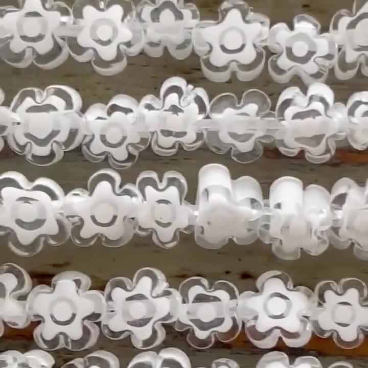 Perle Tonde Vetro Di Boemia 4 Mm Jet