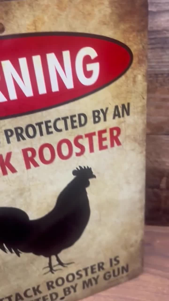 邦楽 THE ROOSTERS virus security 邦楽 THE ROOSTERS virus security Rooster Sign | Property Protected