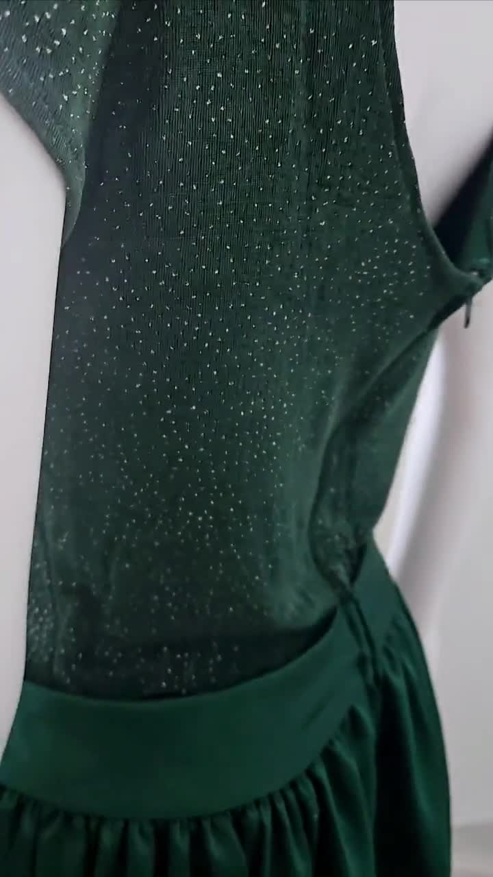 slim fit dress slacks Green Tiered Ruffle Straps Long Prom Dress, Green Chic Mermaid Formal –  BeautyDressy main image 1