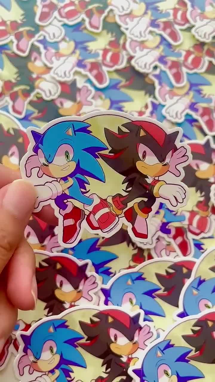 SONIC ADVENTURE 2 (SHADOW) Sticker for Sale by etherealmold