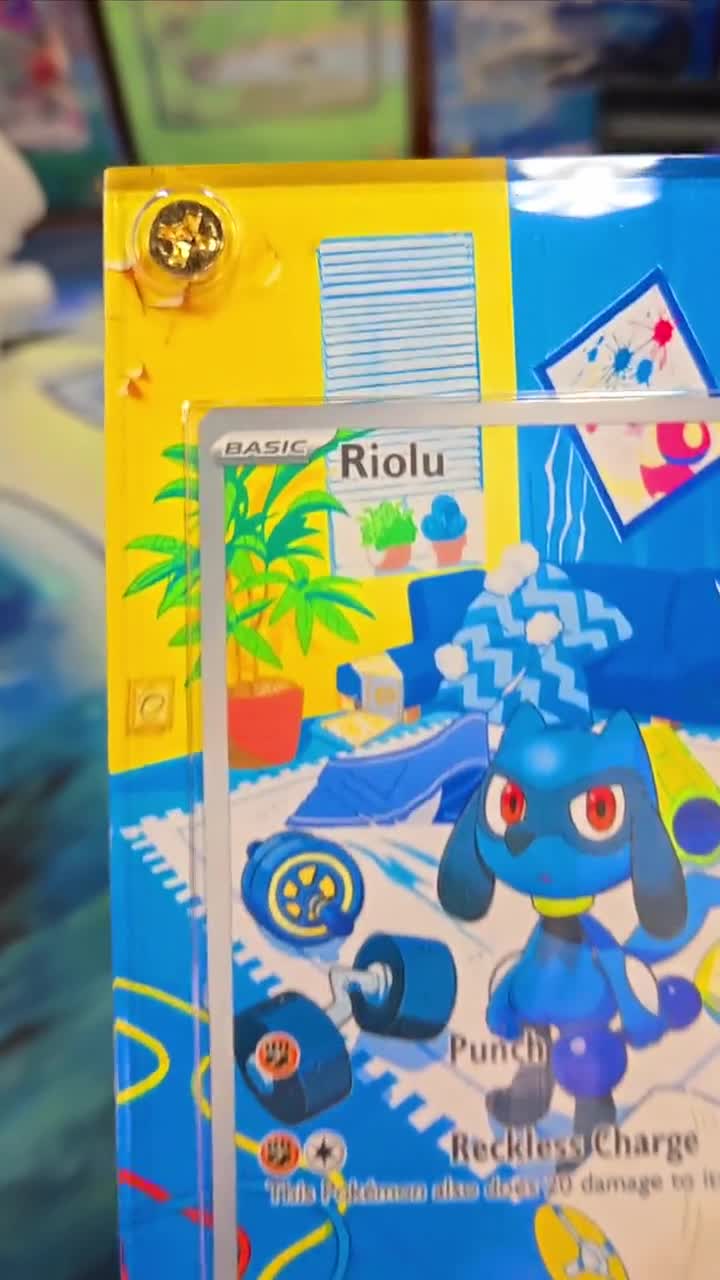 Pokemon Riolu 215/198 Scarlet & Violet Base Extended Art
