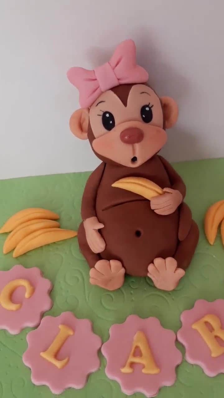 Monkey Themed Birthday Cake | Monkey Themed Birthday Cake. T… | Flickr