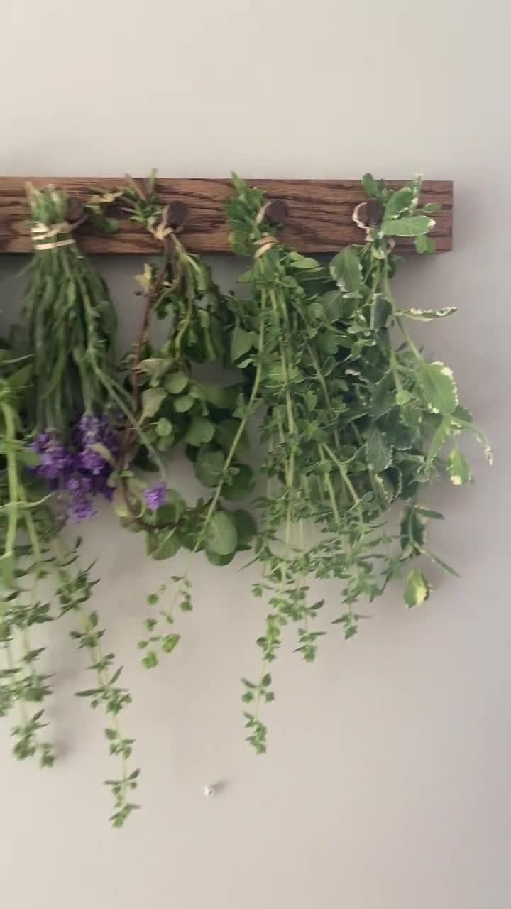 This DIY Herb Drying Rack Is the Kitchen Accessory You Didn't Know