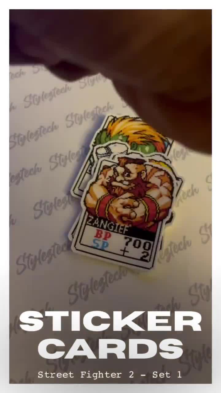 Buy Sticker Set: Street Fighter V Set