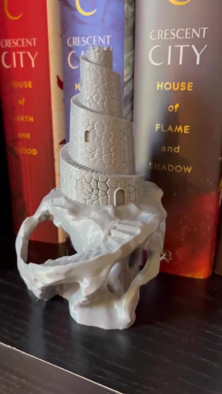 ツイストタワー本棚装飾 - 本棚城タワー 3D プリント本風装飾 - Etsy 日本