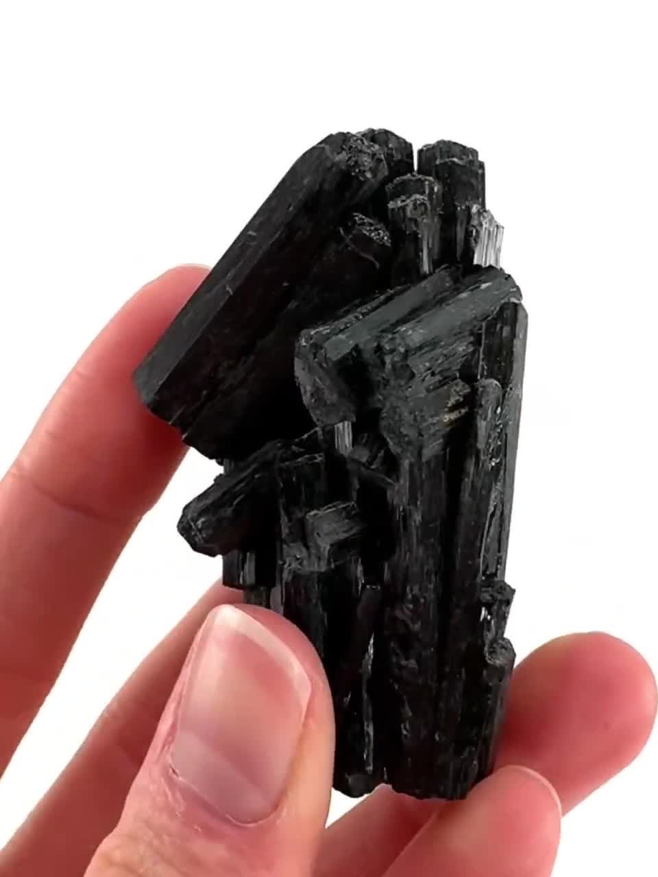 ナミビア産ブラックトルマリン結晶 | ショール標本、エロンゴ山脈