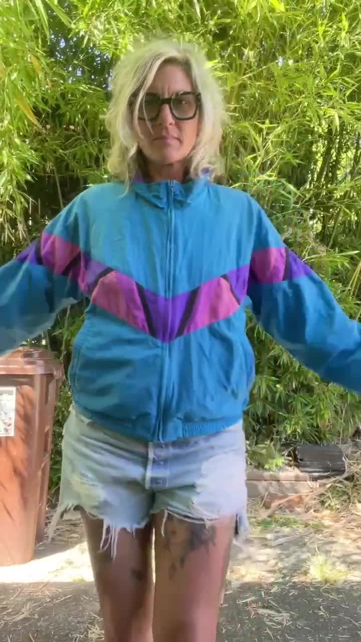 LL BEAN 1990's/y2k Vintage Windbreaker Jacket Women's Size Medium