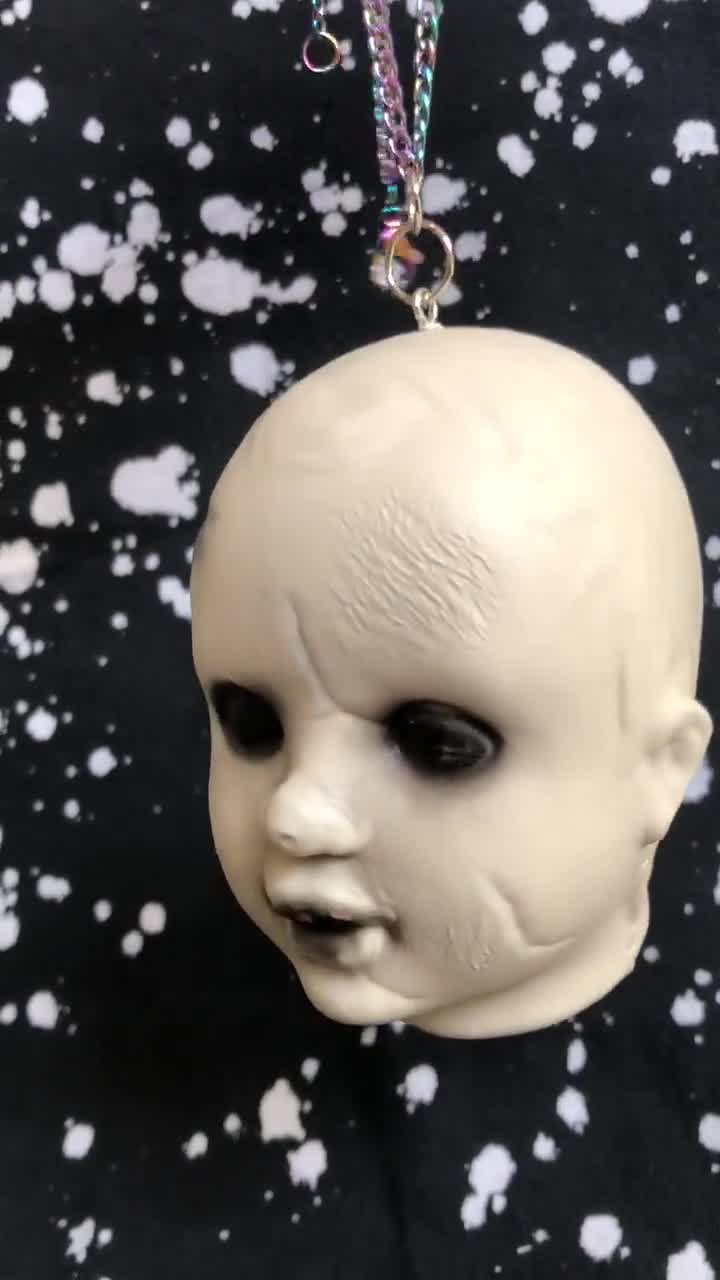 Doll deals head necklace