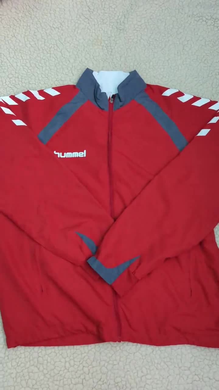 適切な価格 | Red Jacket Track Hummel 90s Vintage Men's Y2K 2000s Retro トップス