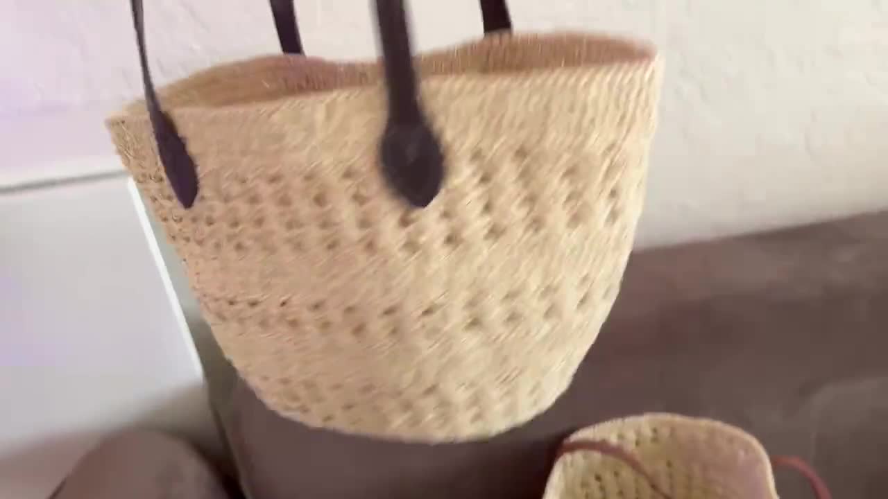 Borsa A Tracolla In Paglia Per Donna - Grande Capacità, Intrecciata A Mano, Ideale Per Spiaggia, Shopping E Vacanze - Foto 12