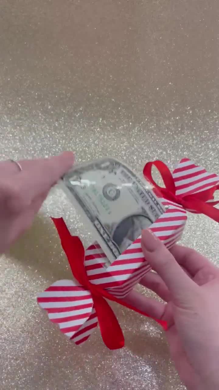 Christmas Surprise Money Pull Pouch, 2025 New Christmas Cash Gift