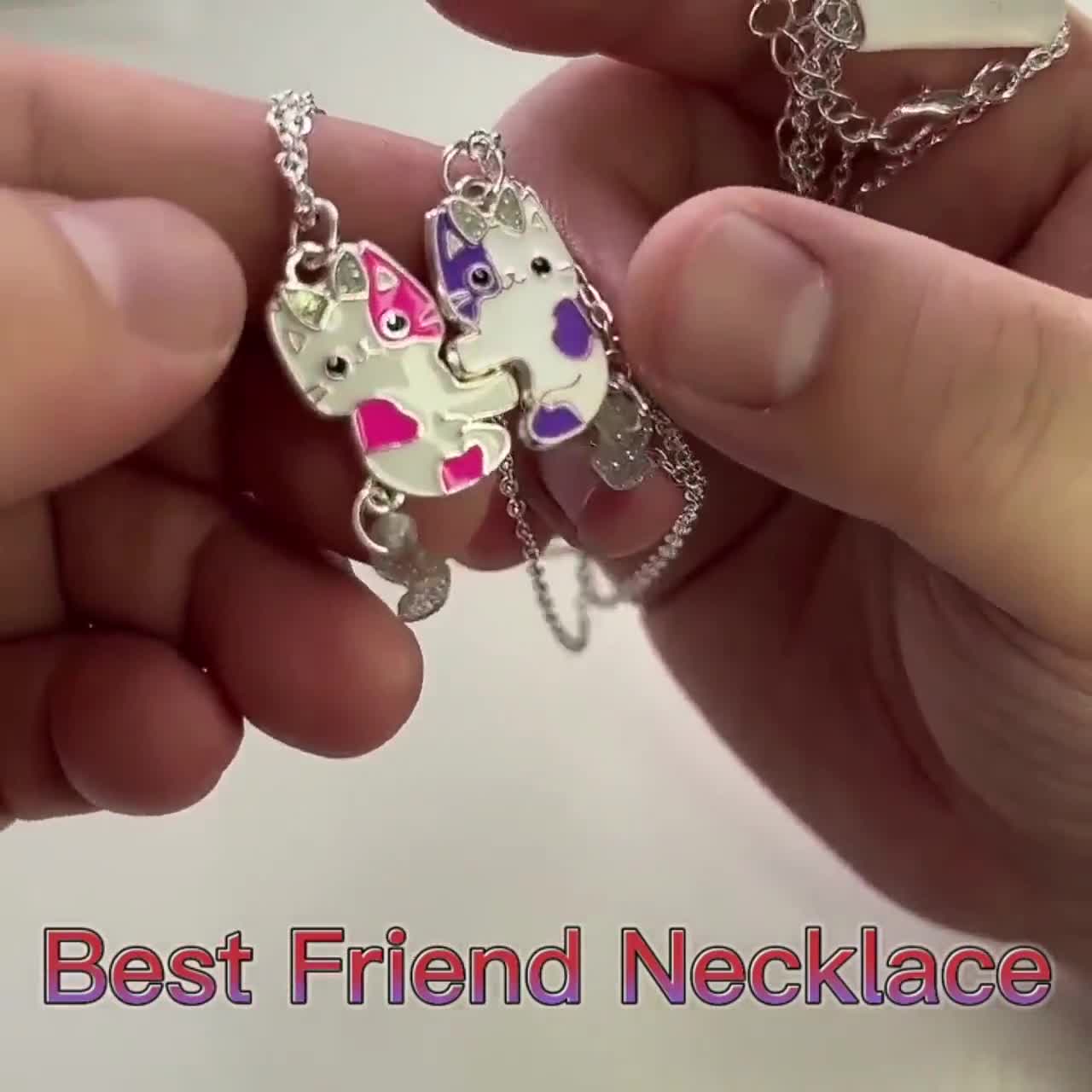 Hello Girl|hello Kitty Cartoon Necklace - Fashion Couple Sweater Chain Gift