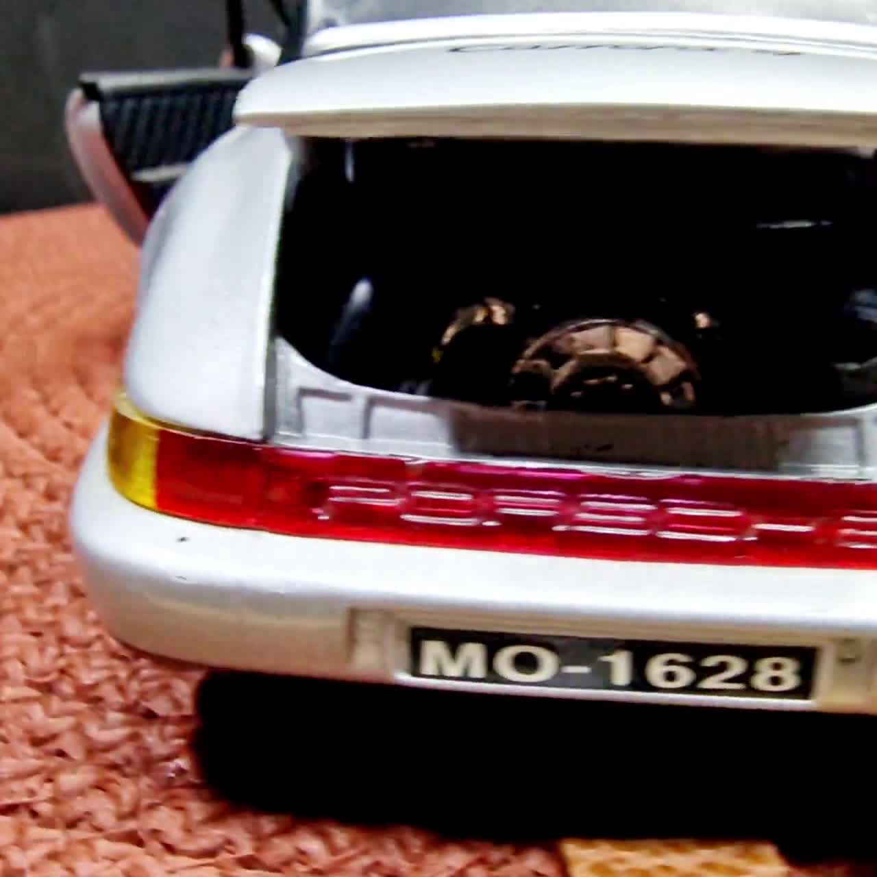 Vintage Anson Diecast Porsche 911 Carrera Model Car, 1/18 Scale - Etsy