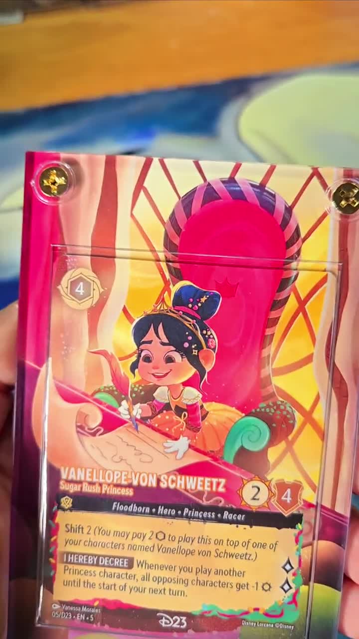 Disney Lorcana Vanellope Von Schweetz Sugar Rush Princess #5