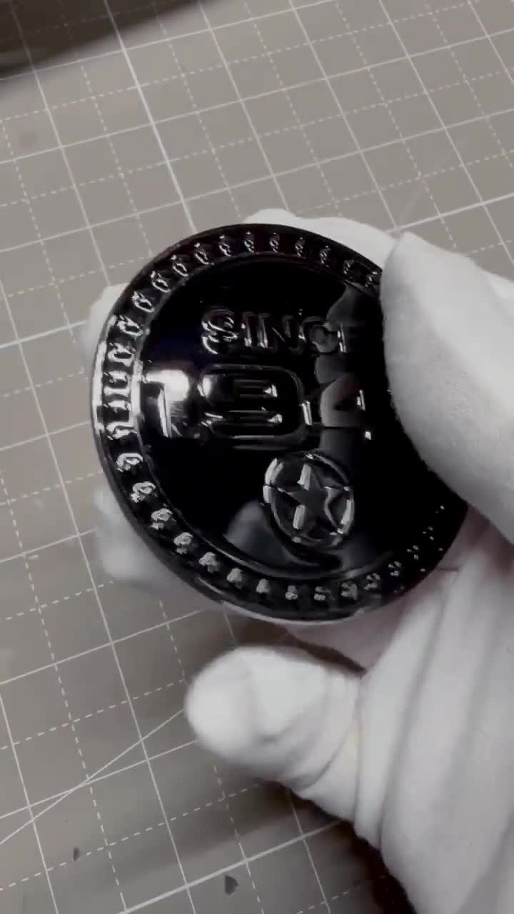 Blackout Metal Badge “since 1941” for Jeep Gladiator JT