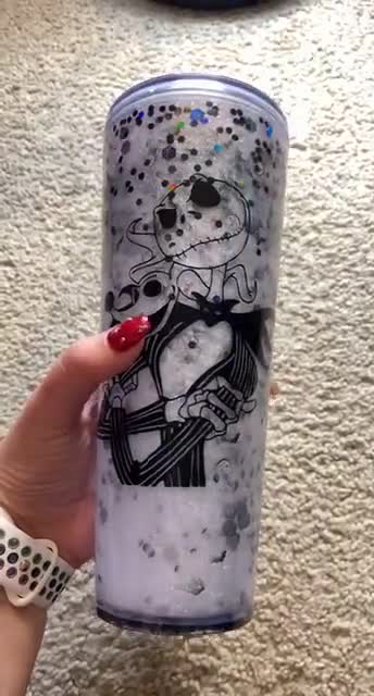 Jack Skellington Snowglobe Tumbler video poster