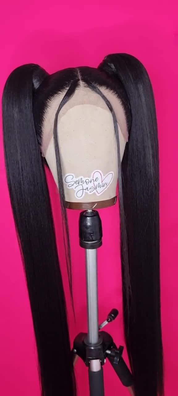 Black Updo Wig Pigtail Wig Cosplay Wig Drag Queen Wig Styled Wig Customized Wigs Wig with bangs Cosplay