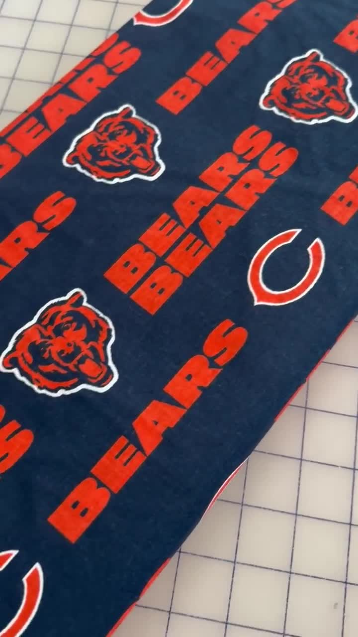 Fabric Traditions. NFL Chicago Bears Logo Orange/navy - 58