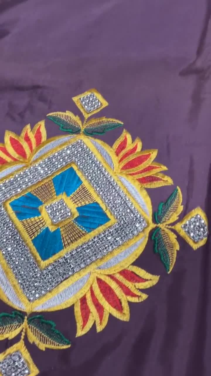 Embroidered George Wrapper: Nigerian Lace Fabric, 6 Yards - Etsy