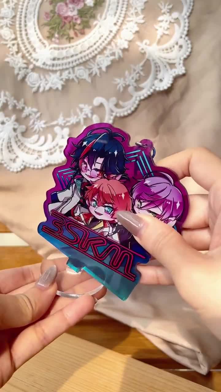 Nijisanji JP: 3SKM (charm+standee) - Etsy