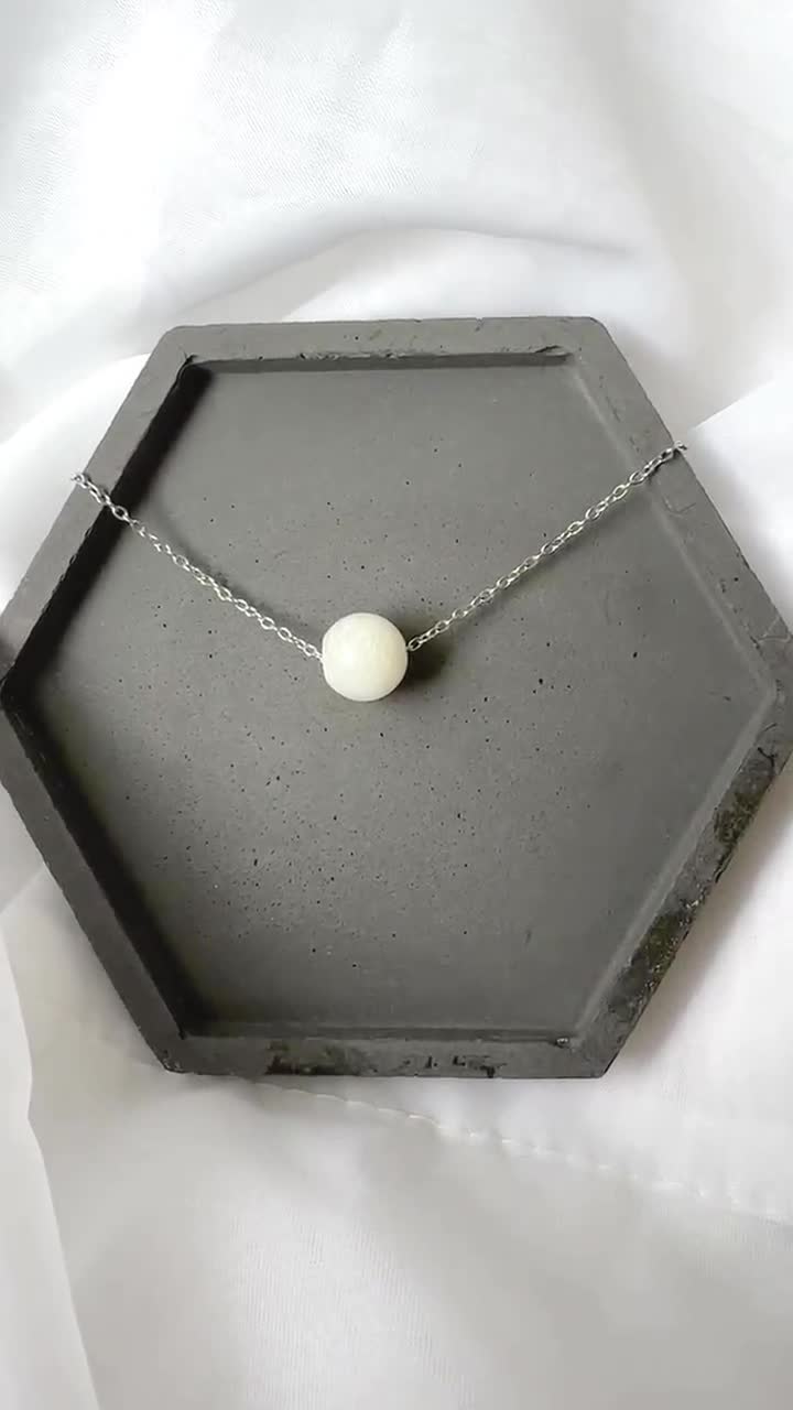 Breastmilk Bead Necklace • Christmas Gift for Wife from Husband •  Sentimental Breast Milk Jewelry • Handmade Keepsake for New Moms, image size:720x1280