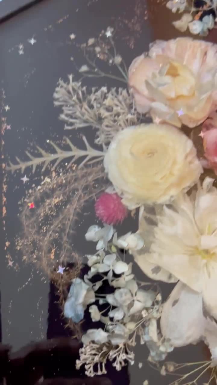 Bouquet Preservation,wedding Flower Resin Tray,custom Resin Tray With Dry  Flowers,resin Tray With Wedding or Memorial Flowers 