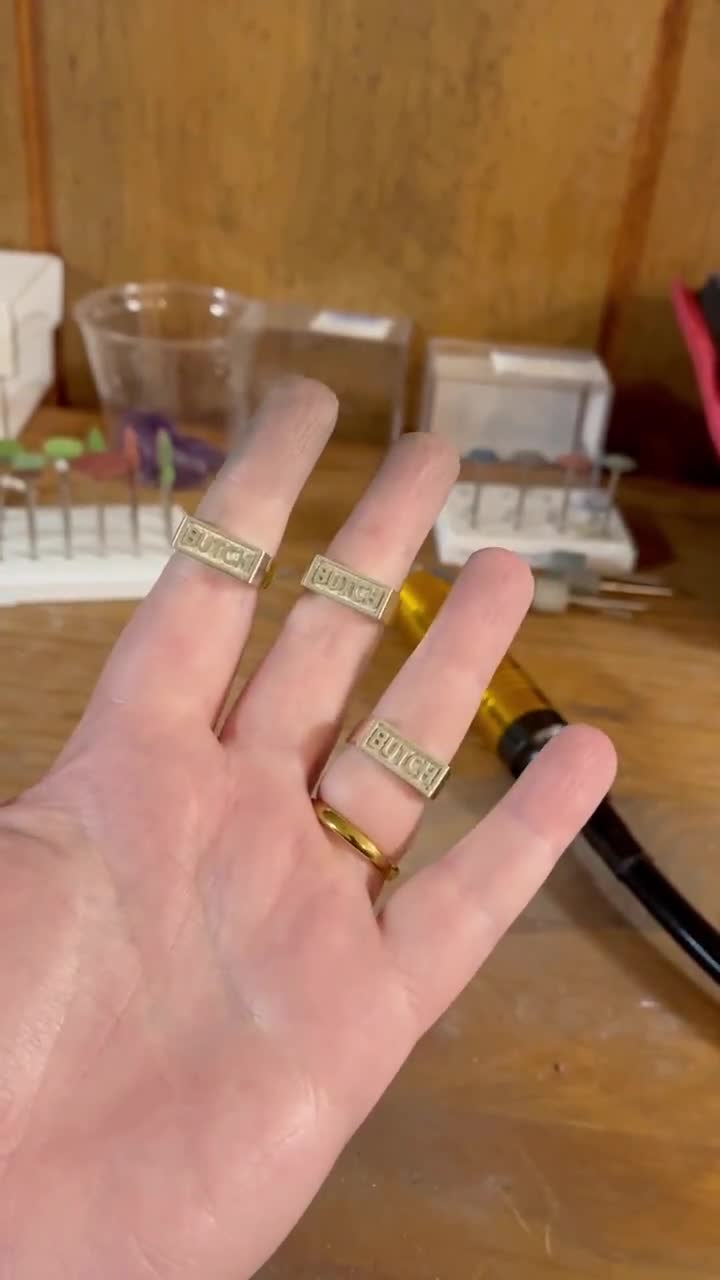 Sterling Silver Butch Ring video poster