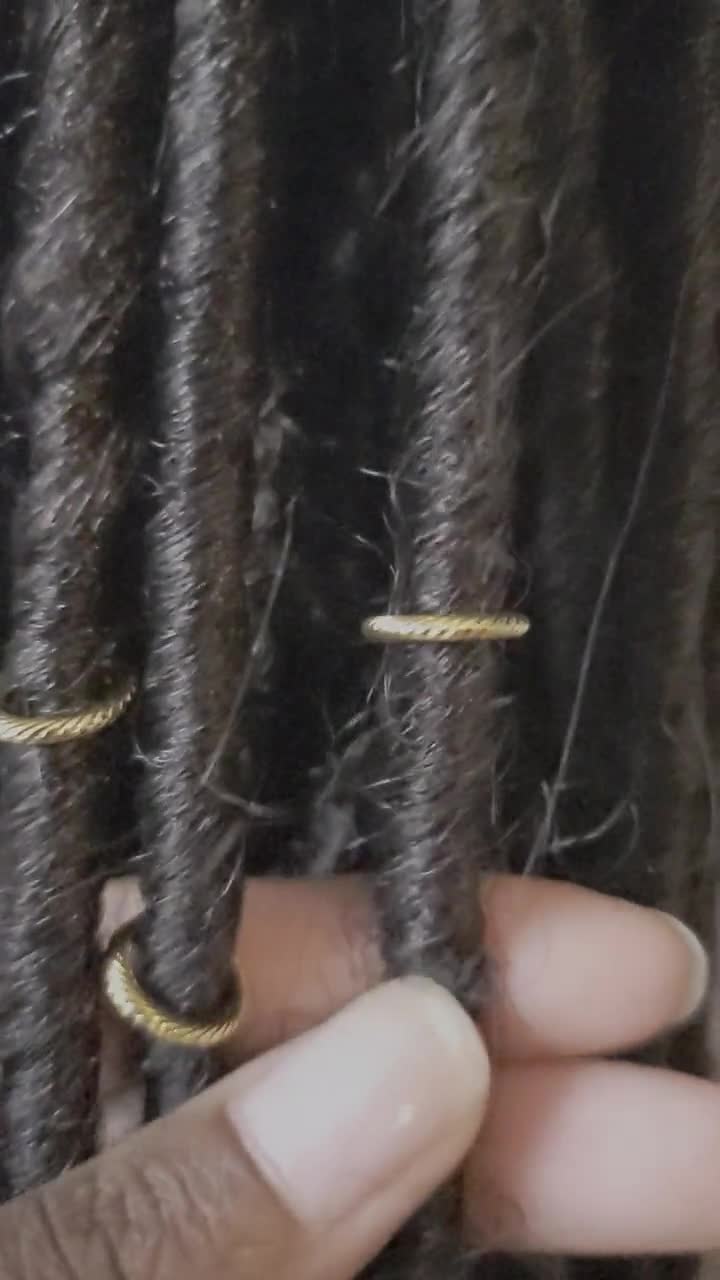 Loc Jewelry Bead Threader, Dreadlock Hair Accessory Tool, Set of 2