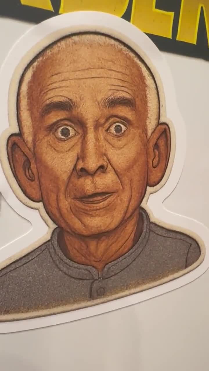 Heavens Gate Cult Sticker: Marshall Applewhite 'doe' Vinyl Decal