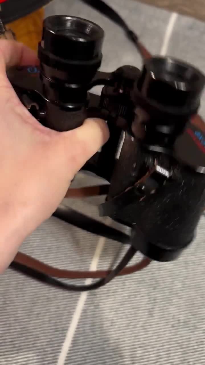 Vintage Omiya Coated Optics 8 X 30 393ft at 1000yds Binoculars and