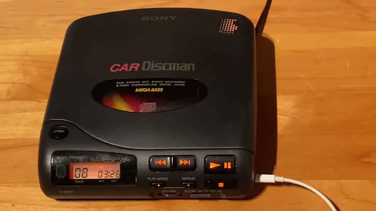 ヴィンテージ　SONY DISCMAN 2トーン キャップ 企業 ヴィンテージ SONY DISCMAN 2トーン キャップ 企業 Boxed