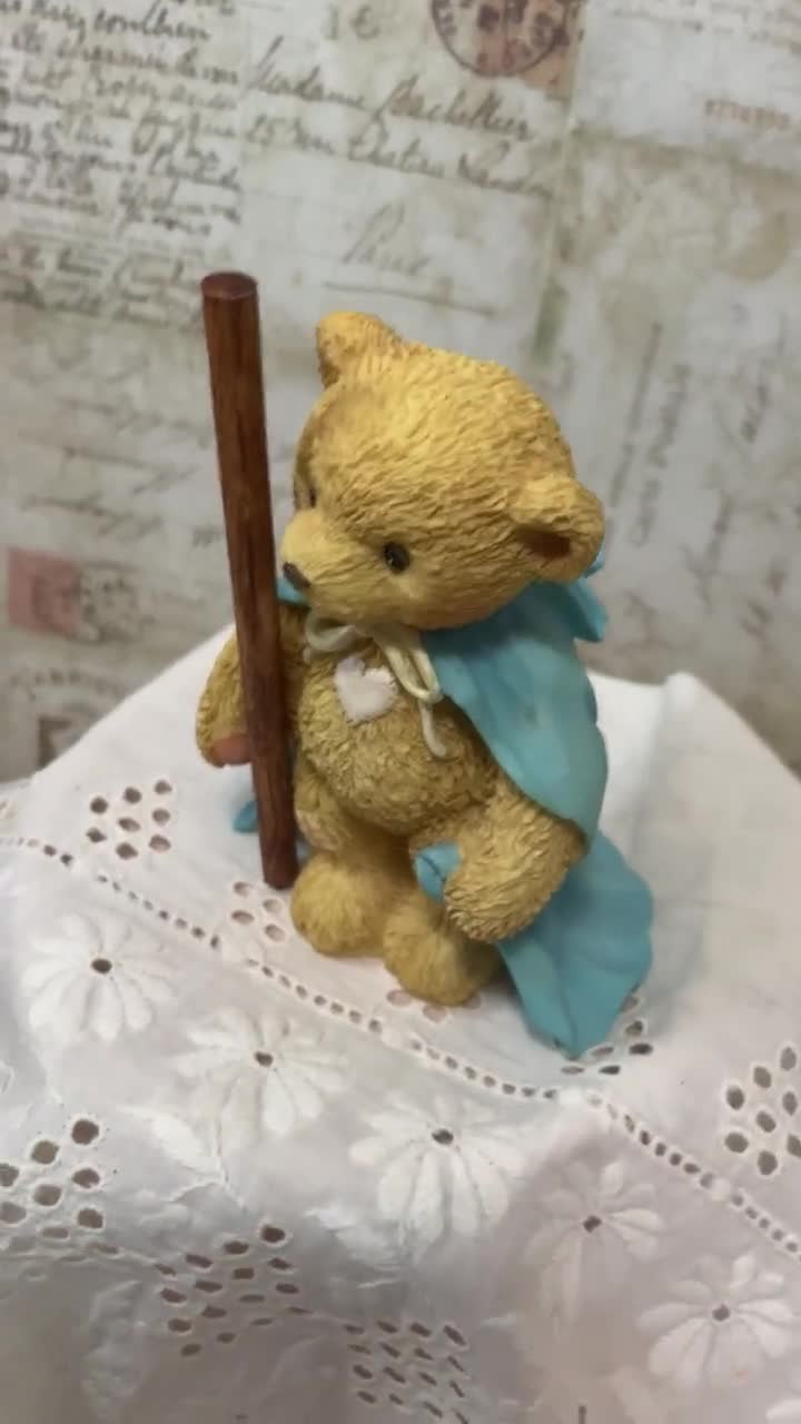 靴 uncle teddy bear  Rossendale Enesco Cherished Teddies Hillman Priscilla Figurine, 1992 Gift for