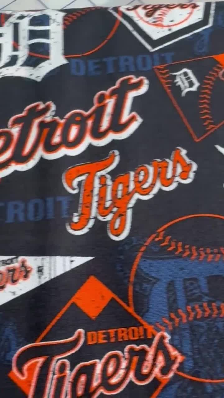 MAJESTIC MLB デトロイト・タイガース ウインドブレーカー ピステ ファブリック・トラディションズ。MLBデトロイト・タイガース レトロ