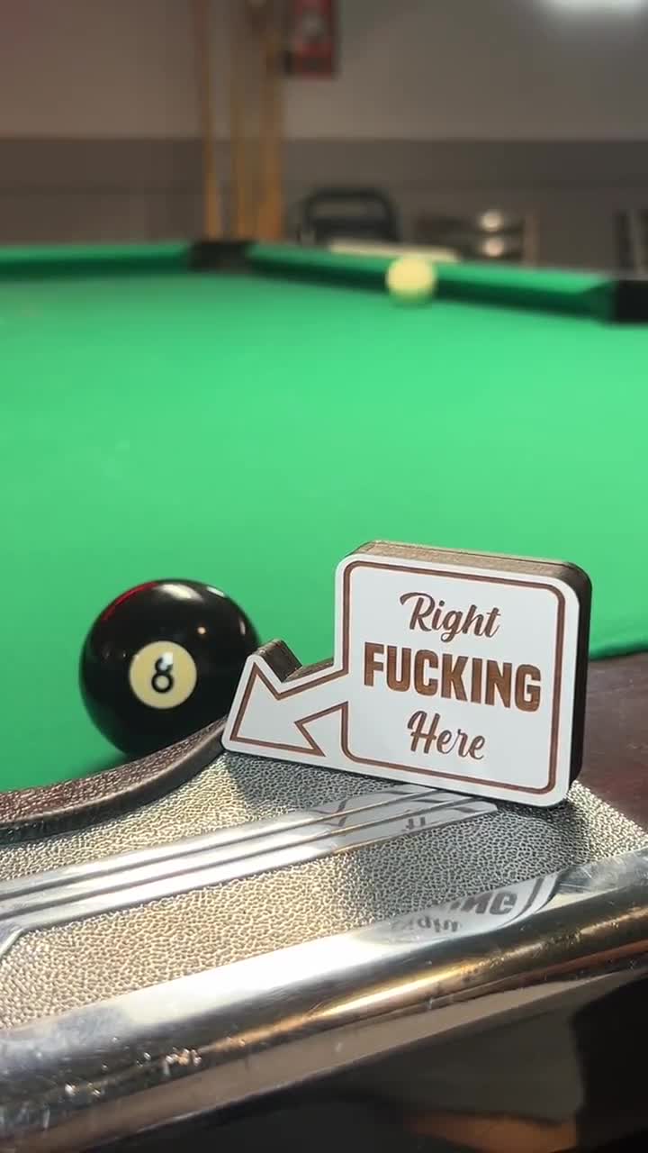 8 Ball Pocket Marker Billiards Game Accessories Mark Your Pocket Pool Table Deco