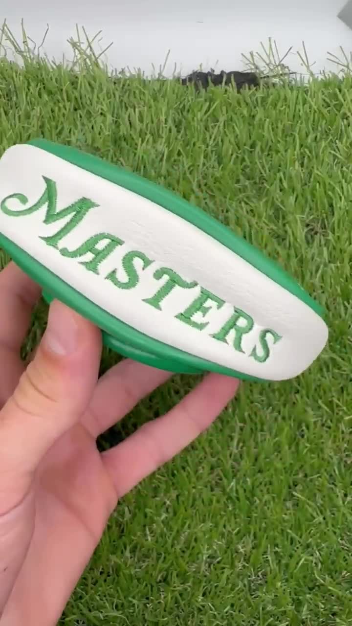 マスターズ　オーガスタ　パターカバー 新品 MASTERS オーガスタ ナショナル PGA マレット パター