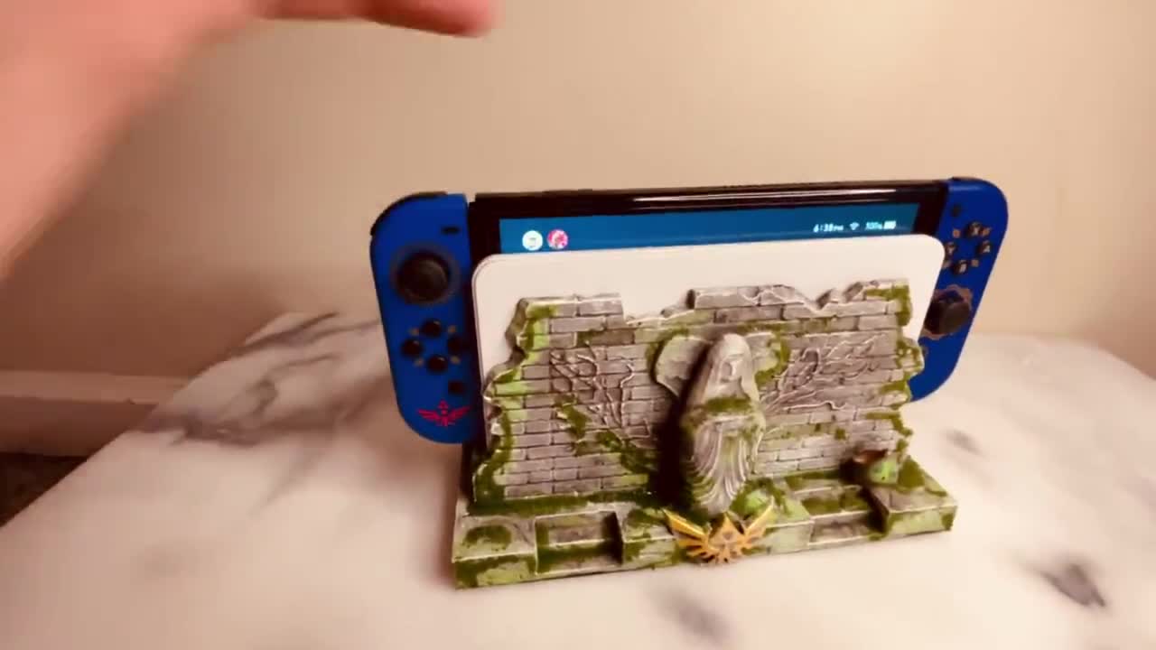 ゼルダにインスパイアされたSwitch & S2 Dockカバー。オリジナルまたは