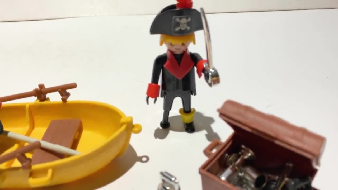 PLAYMOBIL (A2201) PIRATES - Cochon Sanglier à la Broche Campement 3794 EUR 18,60 - FR