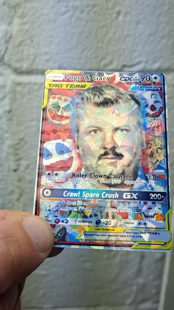 John Wayne Gacy Pokemon Card